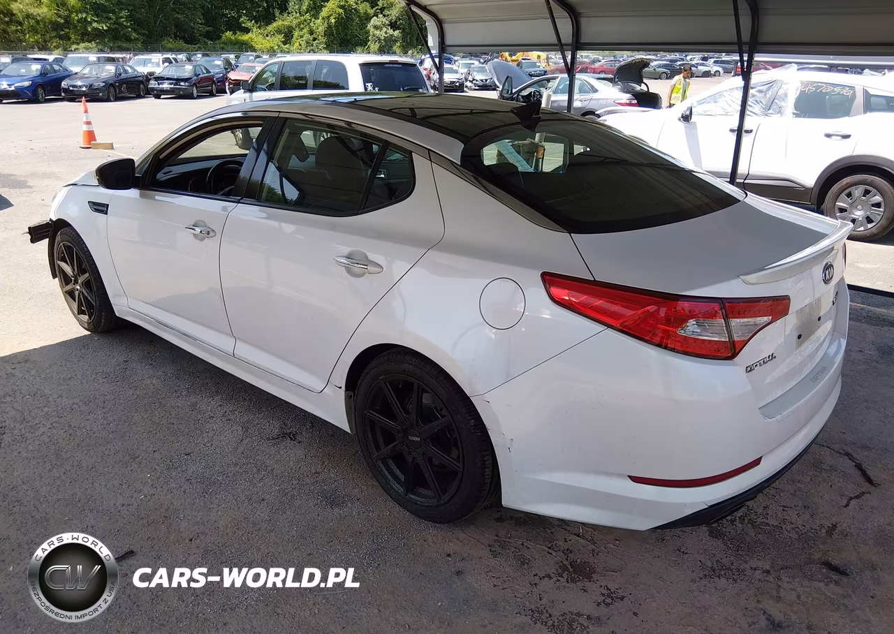 2011 Kia Optima Sx VIN:KNAGR4A60B5141751 - 3