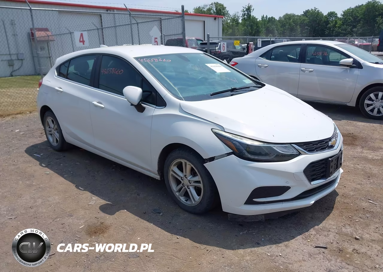 2018 Chevrolet Cruze Lt Auto VIN:3G1BE6SM0JS641293 - 1
