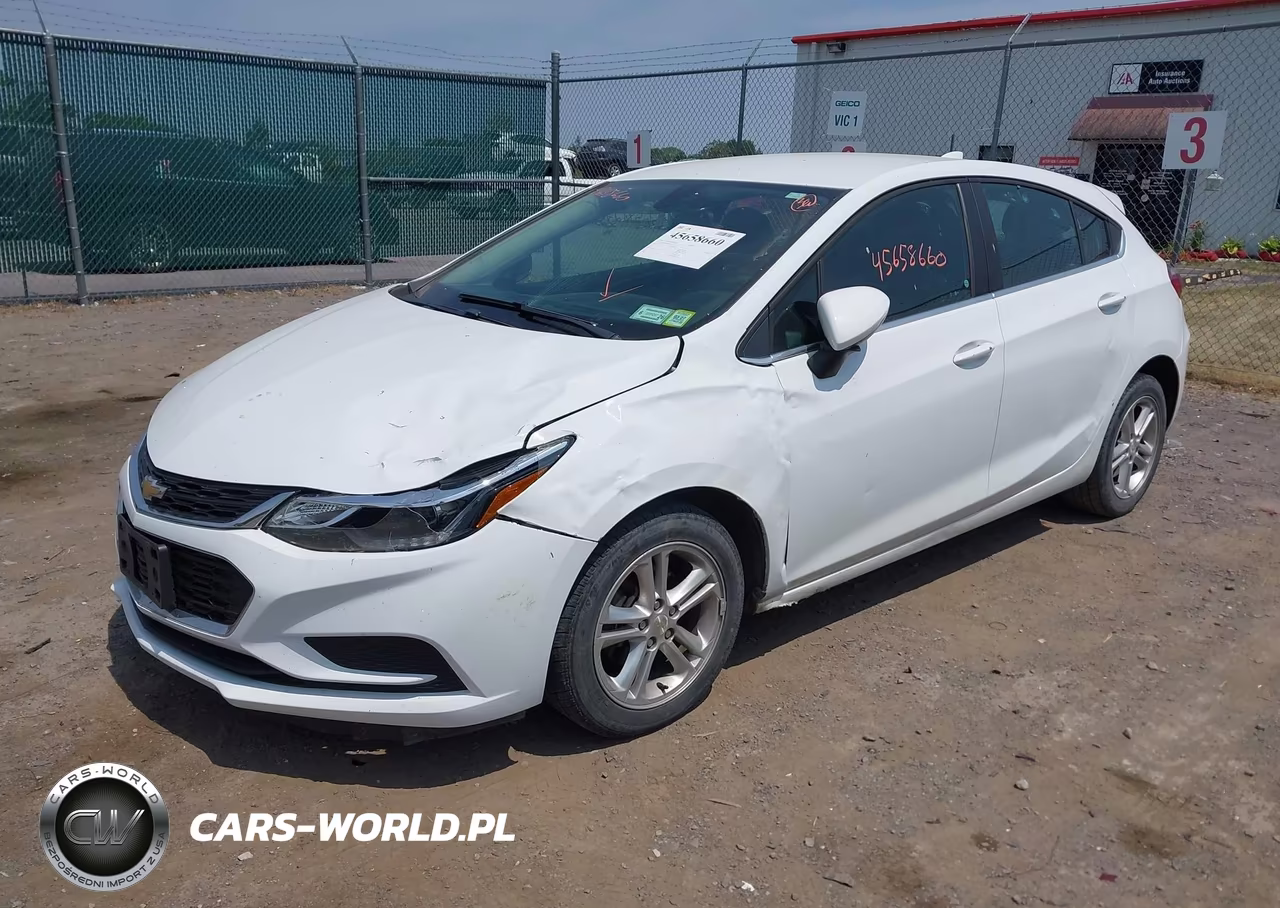 2018 Chevrolet Cruze Lt Auto VIN:3G1BE6SM0JS641293 - 2