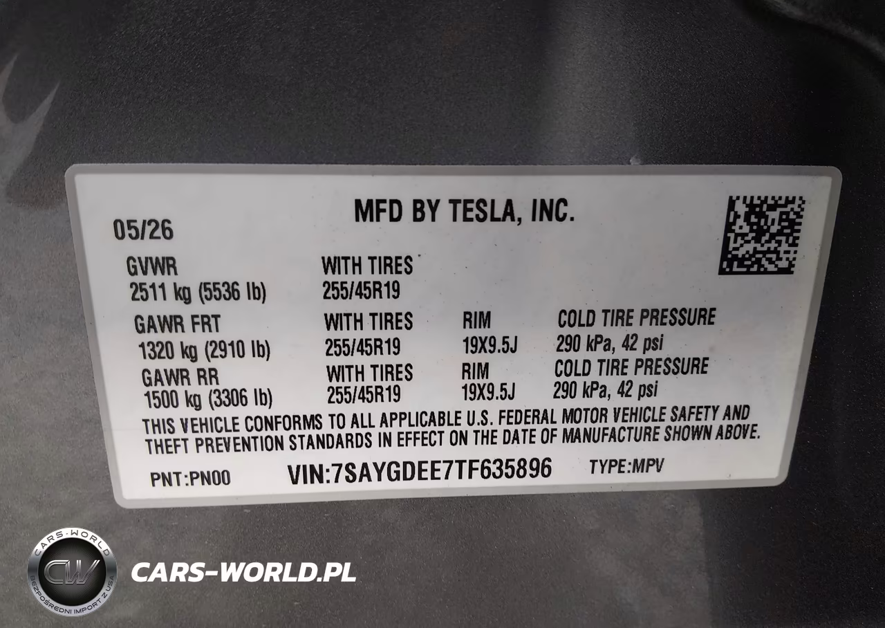 2026 Tesla Model Y All-Wheel Drive-Long Range Launch Series-Premium All-Wheel Drive VIN:7SAYGDEE7TF635896 - 9