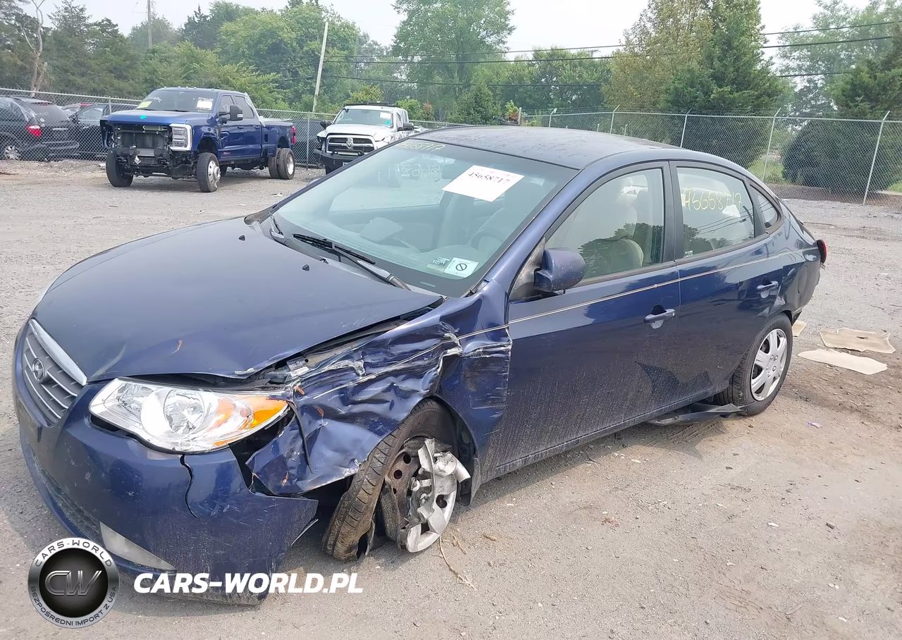 2007 Hyundai Elantra VIN:KMHDU46D57U198905 - 2