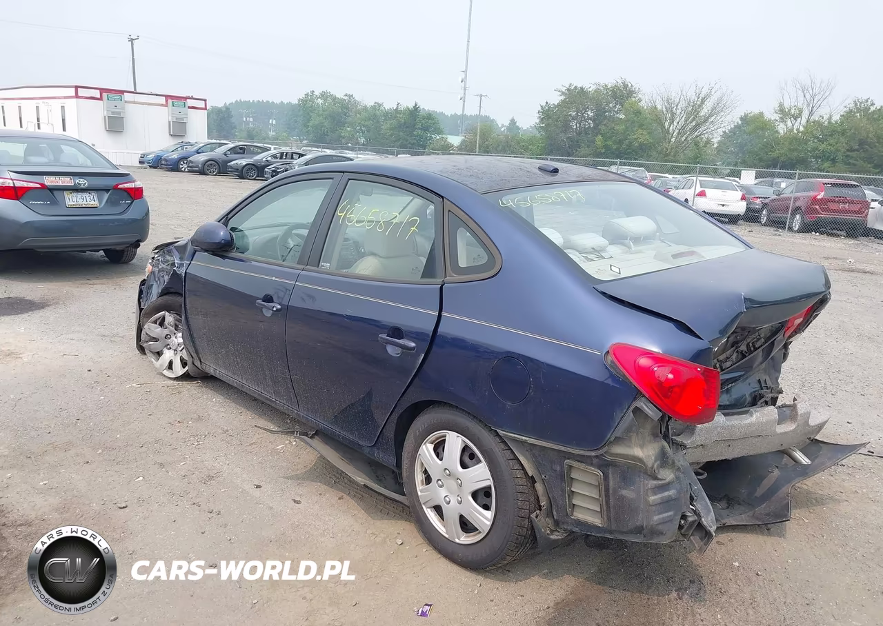 2007 Hyundai Elantra VIN:KMHDU46D57U198905 - 3