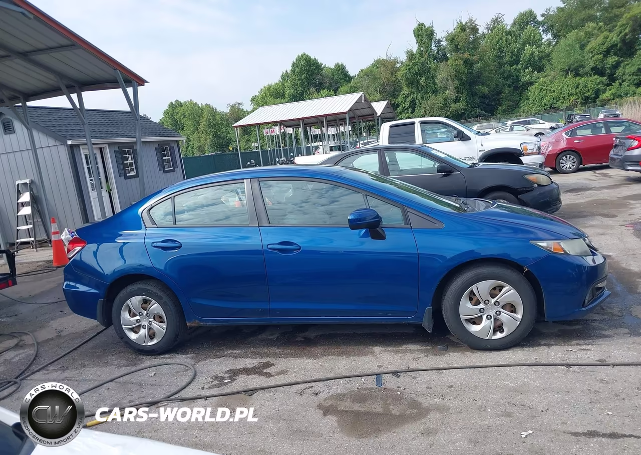 2014 Honda Civic Lx VIN:2HGFB2F57EH540453 - 14
