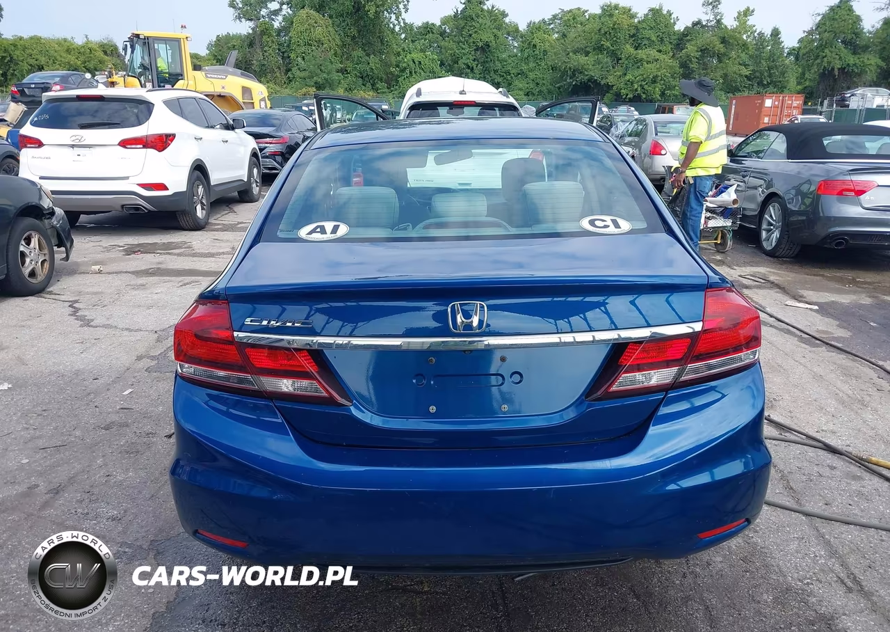 2014 Honda Civic Lx VIN:2HGFB2F57EH540453 - 17