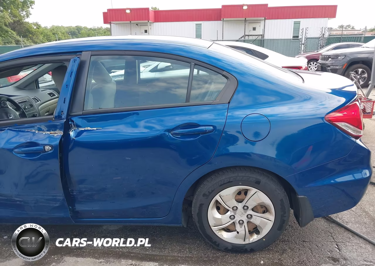 2014 Honda Civic Lx VIN:2HGFB2F57EH540453 - 19
