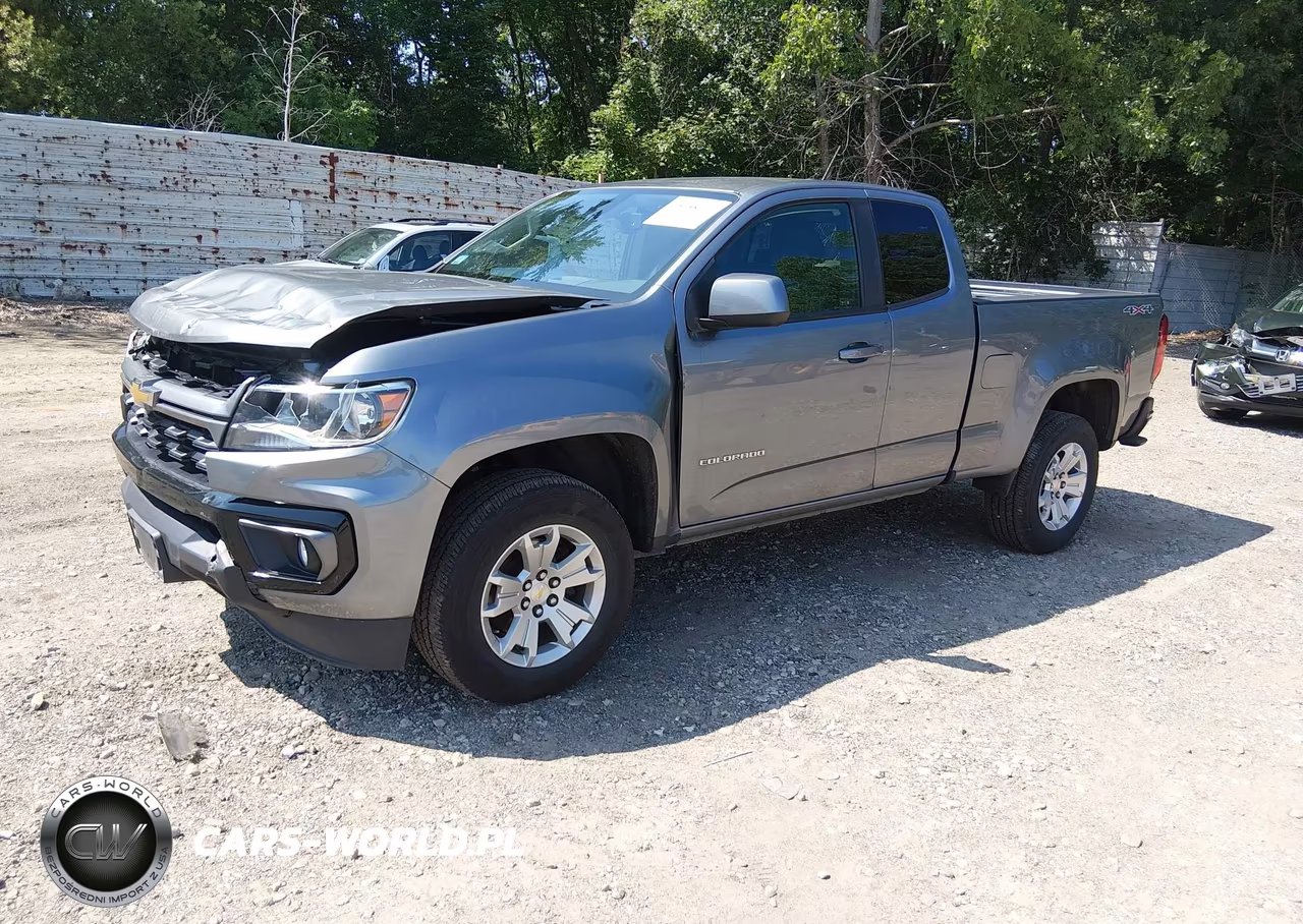2021 Chevrolet Colorado 4Wd Long Box Lt VIN:1GCHTCEN6M1239164 - 2