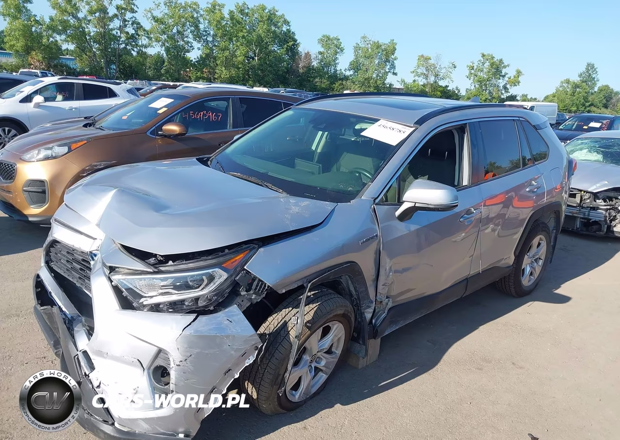 2020 Toyota Rav4 Hybrid Xle VIN:JTMR6RFV5LJ002161 - 2