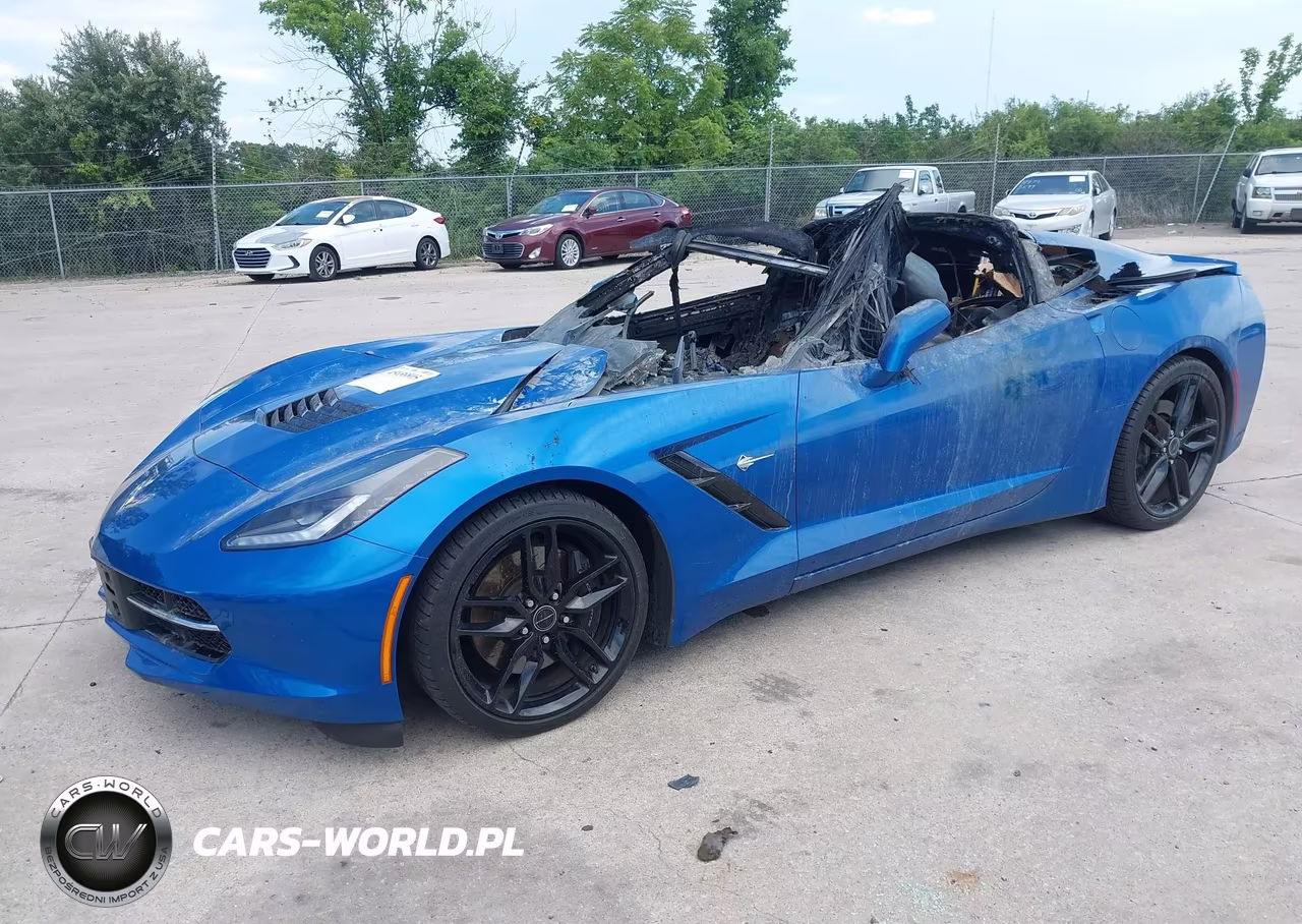 2014 Chevrolet Corvette Stingray Z51 VIN:1G1YM2D76E5134928 - 2