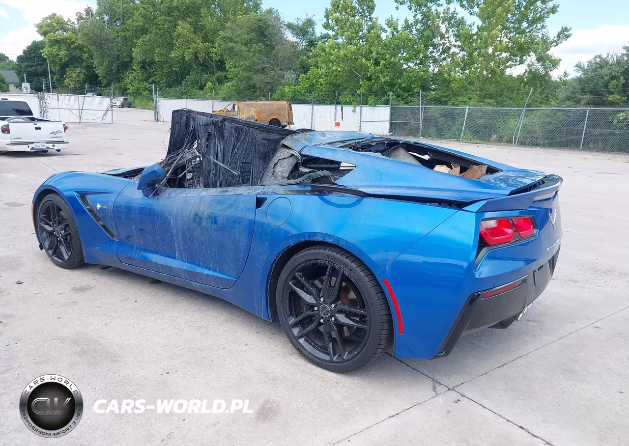 2014 Chevrolet Corvette Stingray Z51 VIN:1G1YM2D76E5134928 - 3