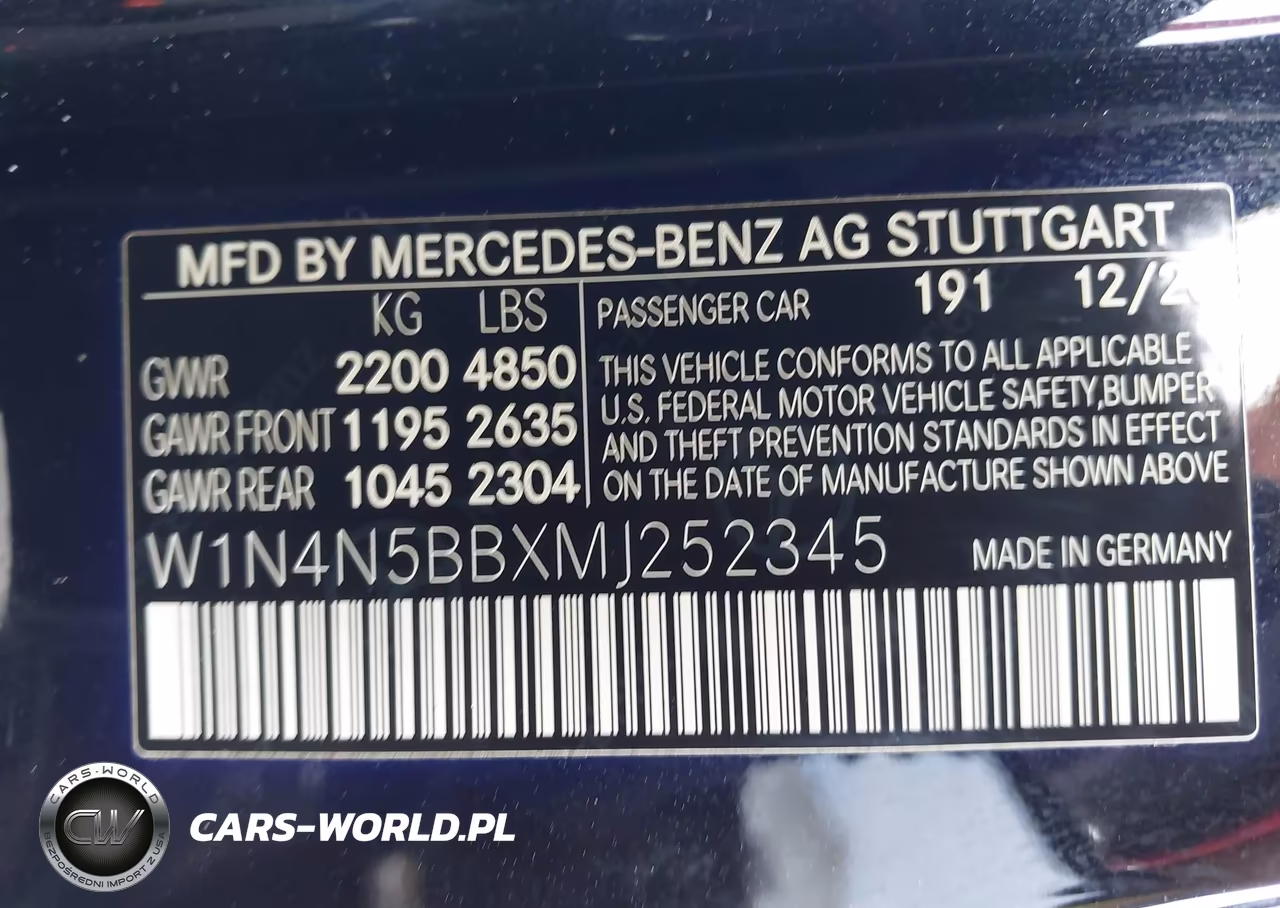 2021 Mercedes-Benz Amg Gla 35 4Matic VIN:W1N4N5BBXMJ252345 - 9
