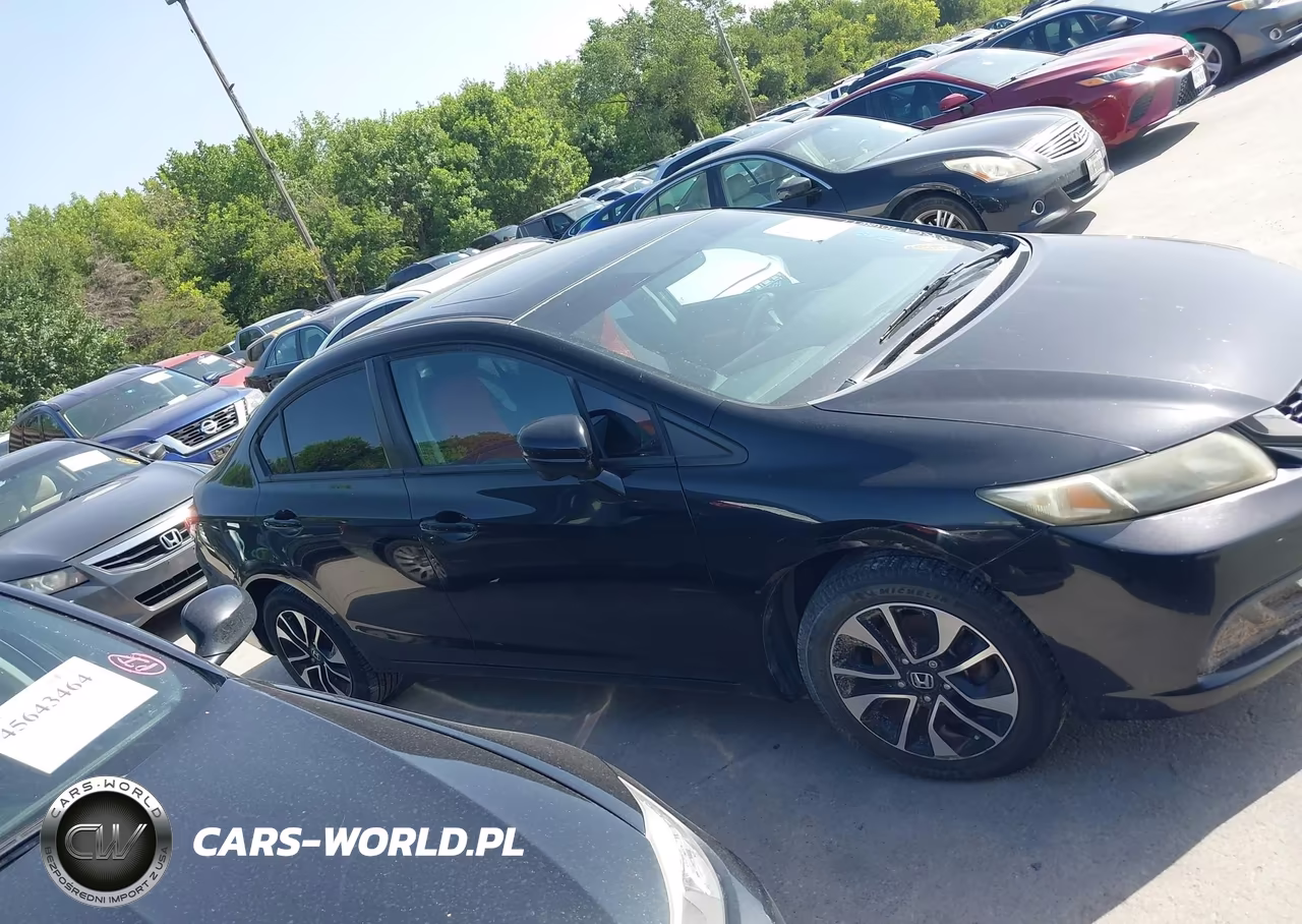 2014 Honda Civic Ex VIN:19XFB2F88EE206677 - 13