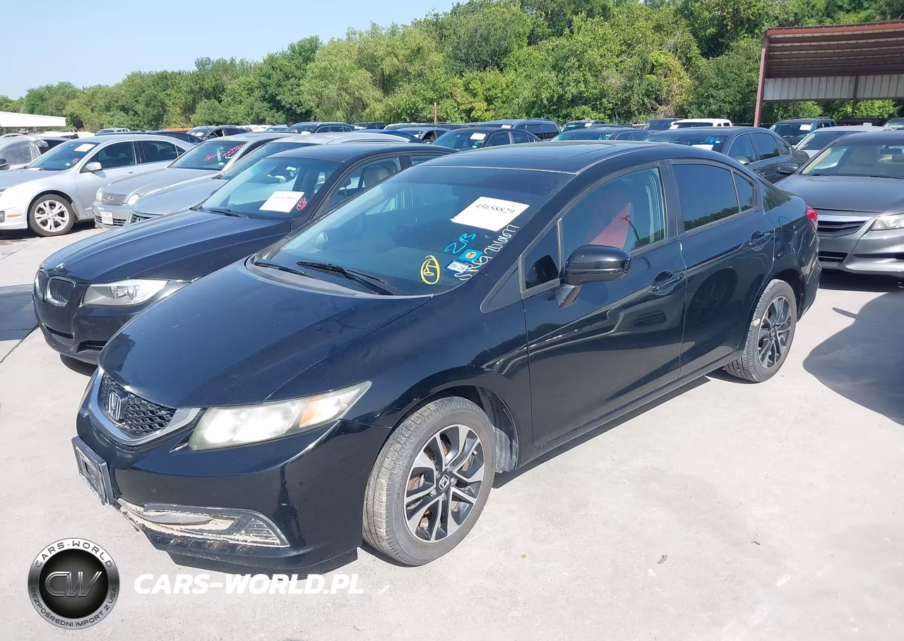 2014 Honda Civic Ex VIN:19XFB2F88EE206677 - 2