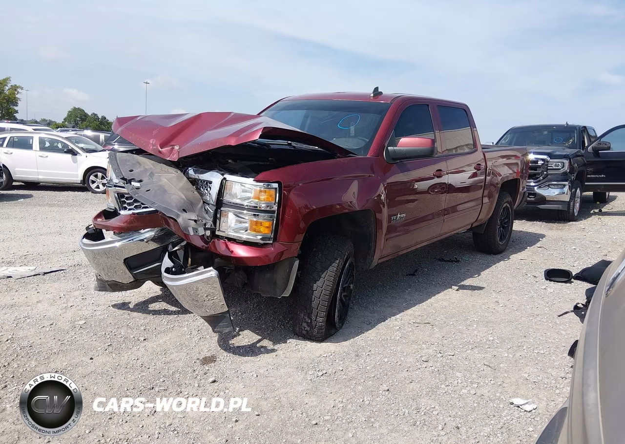 2015 Chevrolet Silverado 1500 Lt VIN:3GCPCREH2FG325679 - 2