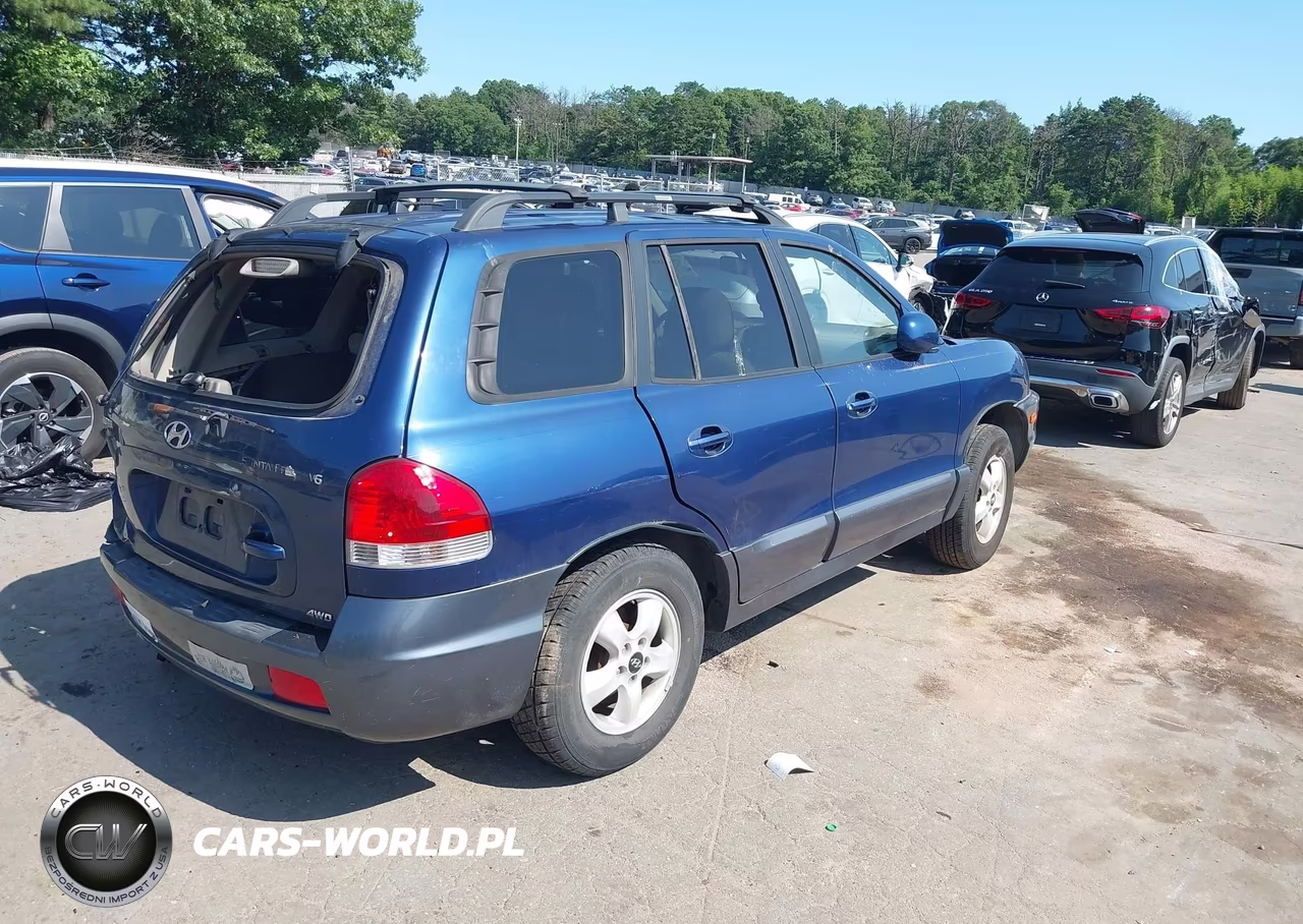 2006 Hyundai Santa Fe Gls VIN:KM8SC73D76U092289 - 4