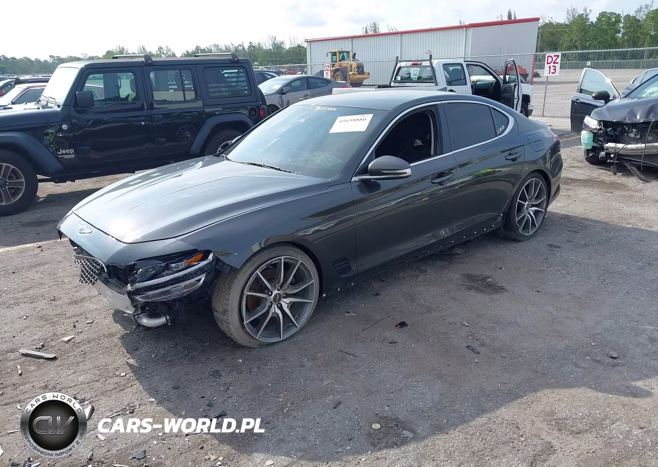 2023 Genesis G70 2.0T Rwd VIN:KMTG34TAXPU116148 - 2