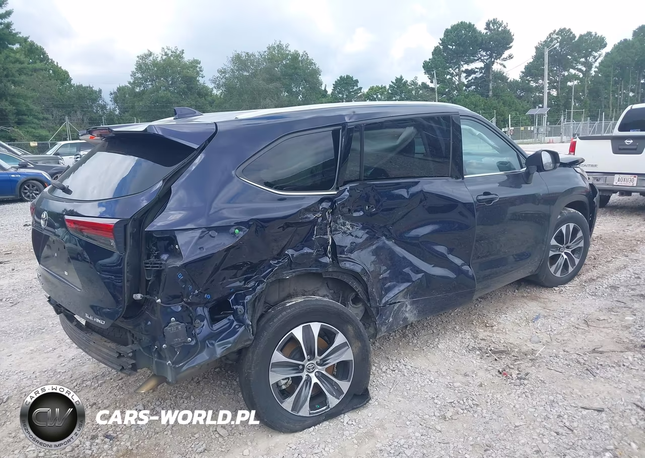 2020 Toyota Highlander Xle VIN:5TDGZRBH0LS513844 - 4
