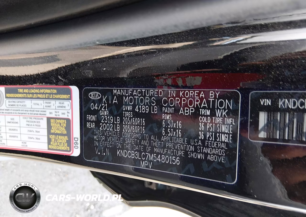 2021 Kia Niro Lxs VIN:KNDCB3LC7M5480156 - 9