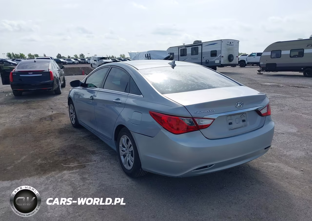 2012 Hyundai Sonata Gls VIN:5NPEB4AC9CH407659 - 3