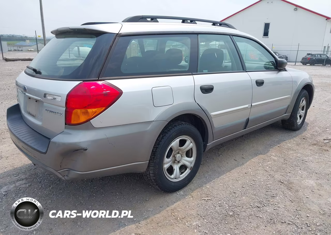 2007 Subaru Outback 2.5I Basic VIN:4S4BP61C677317651 - 4