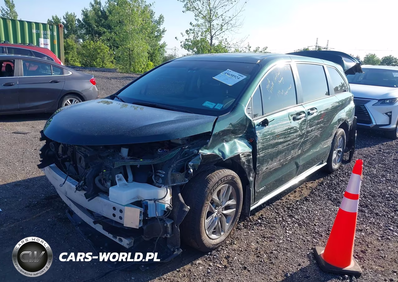 2021 Toyota Sienna Xle VIN:5TDYSKFC0MS024862 - 2