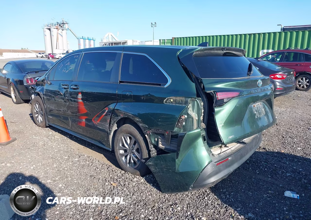 2021 Toyota Sienna Xle VIN:5TDYSKFC0MS024862 - 3