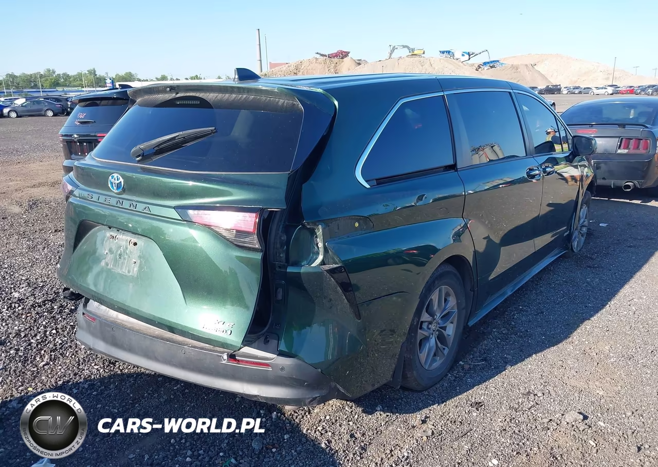 2021 Toyota Sienna Xle VIN:5TDYSKFC0MS024862 - 4
