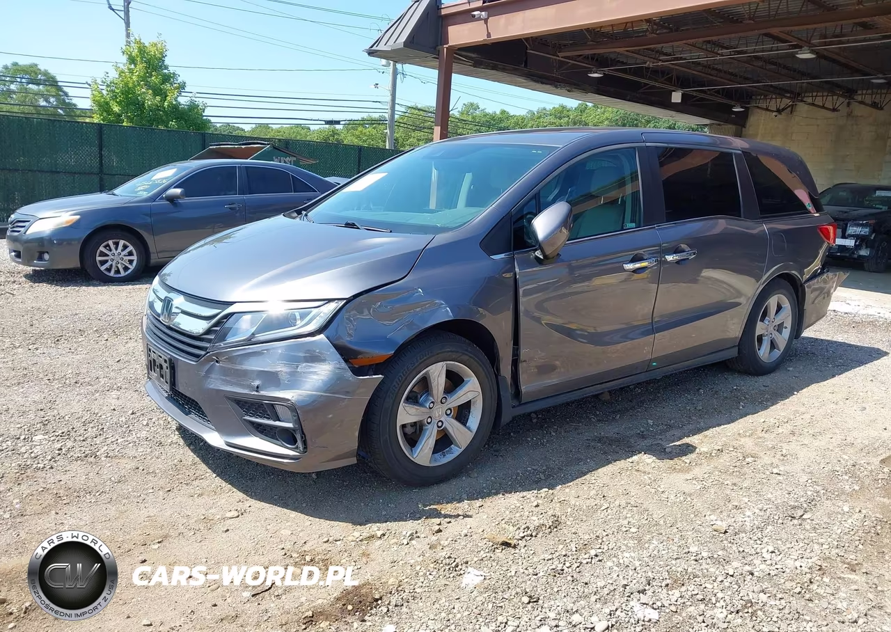 2019 Honda Odyssey Ex-L VIN:5FNRL6H7XKB132318 - 2