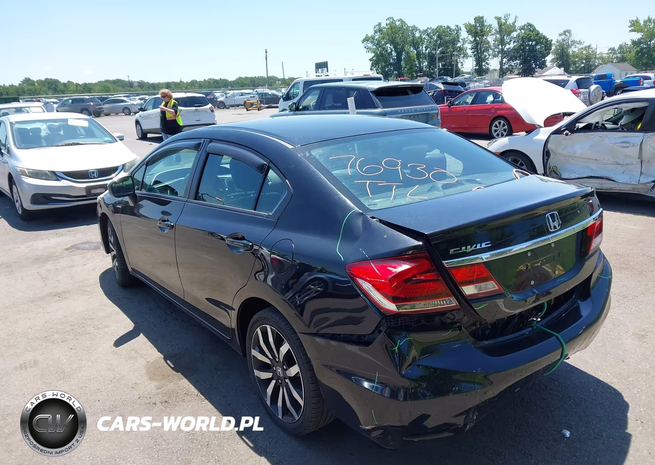 2015 Honda Civic Ex-L VIN:2HGFB2F97FH510129 - 3