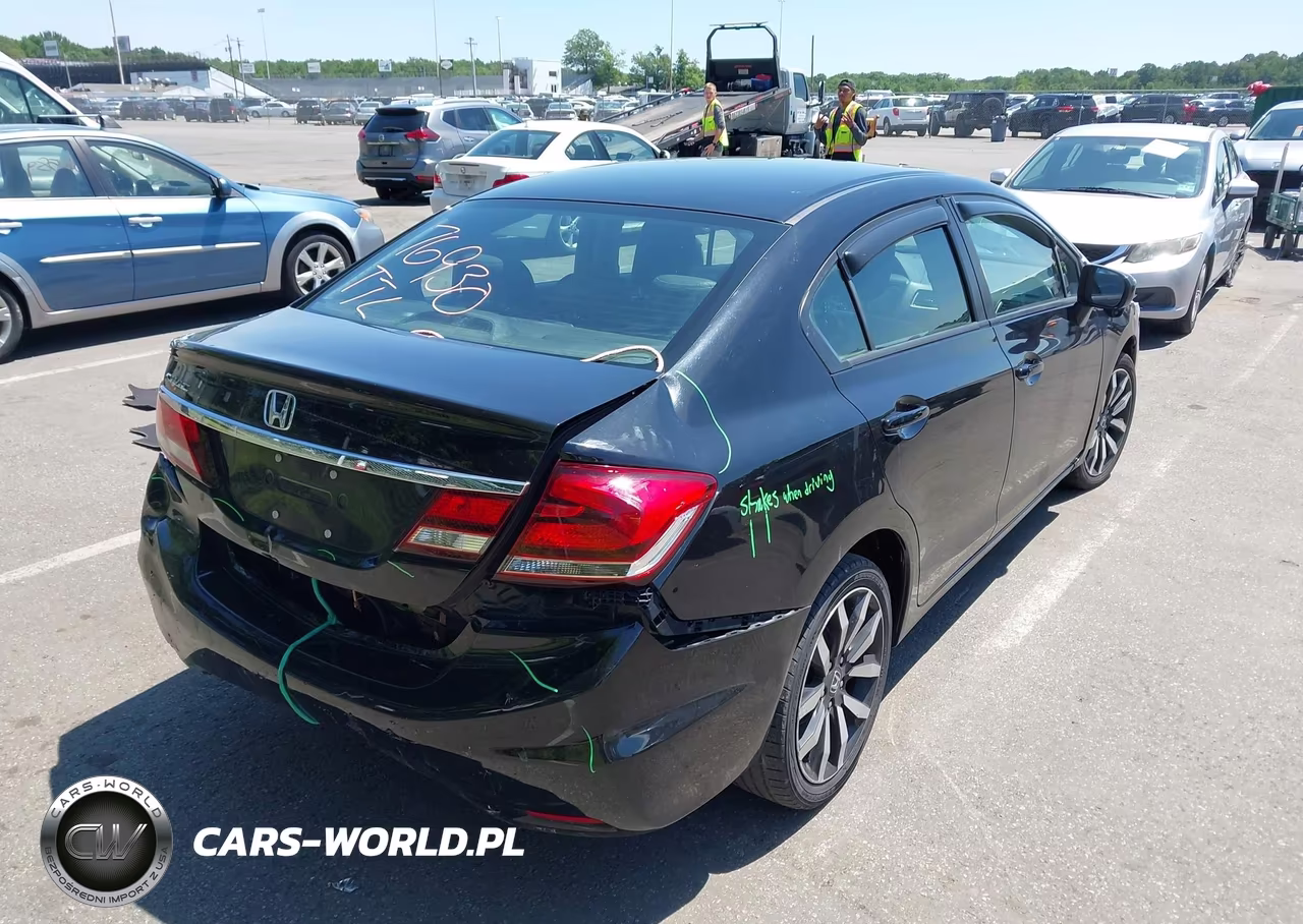 2015 Honda Civic Ex-L VIN:2HGFB2F97FH510129 - 4