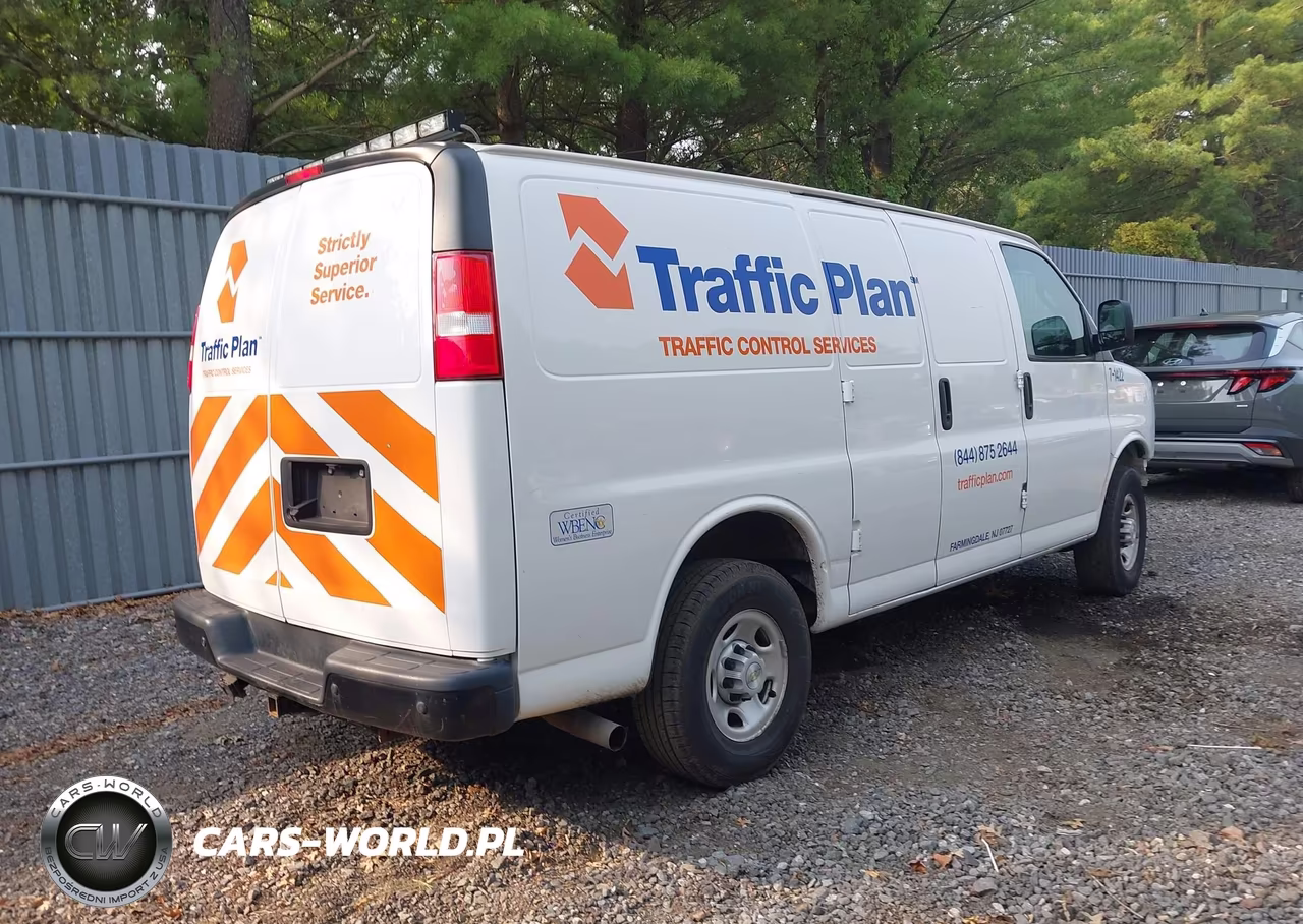 2020 Chevrolet Express Cargo Rwd 2500 Regular Wheelbase Wt VIN:1GCWGAFP0L1193443 - 4