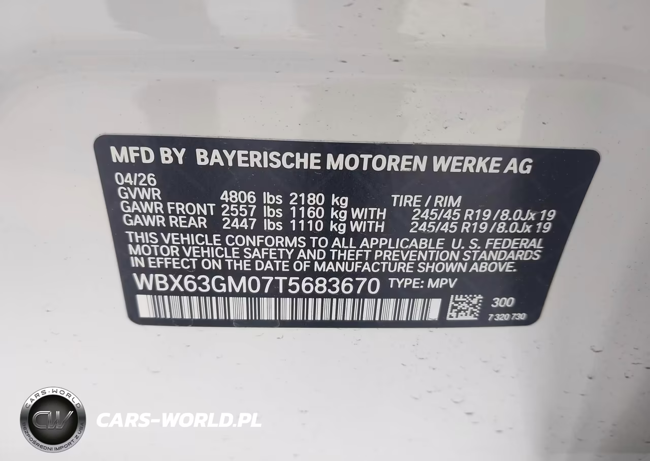 2026 BMW X2 xDrive28I VIN:WBX63GM07T5683670 - 9