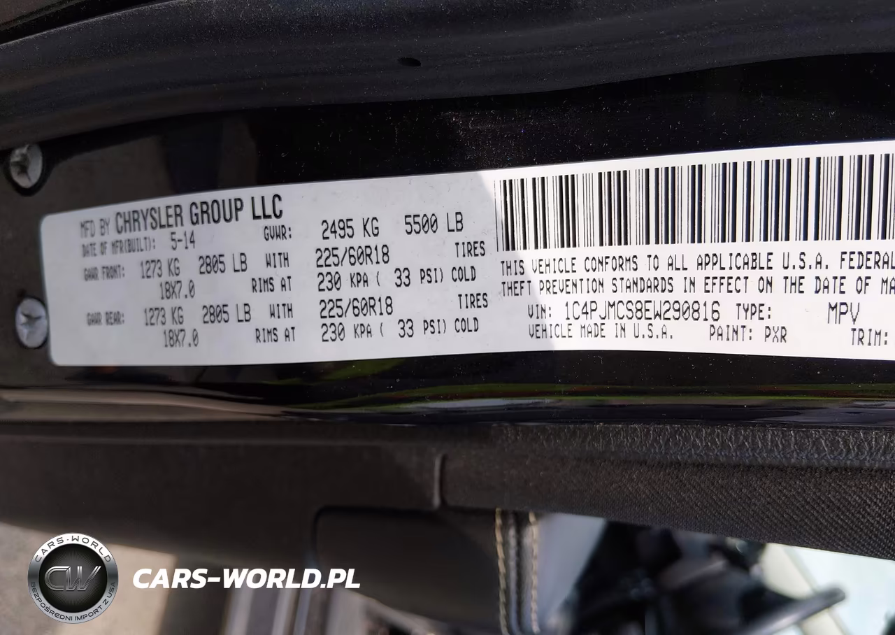2014 Jeep Cherokee Altitude VIN:1C4PJMCS8EW290816 - 9