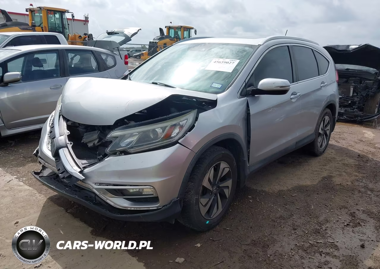 2015 Honda Cr-V Touring VIN:5J6RM3H90FL019892 - 2