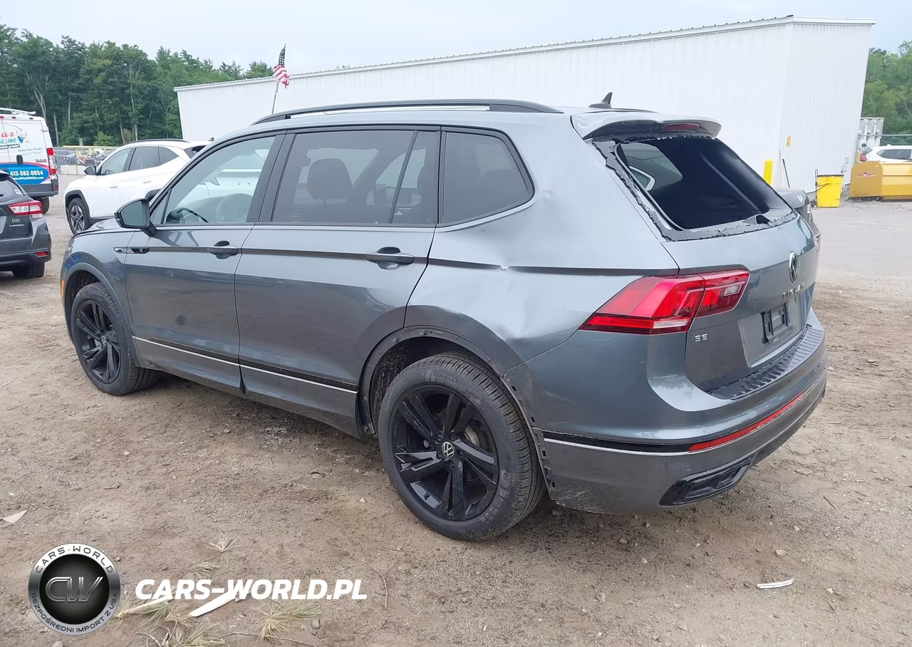 2024 Volkswagen Tiguan 2.0T Se R-Line Black VIN:3VV8B7AX7RM216666 - 3