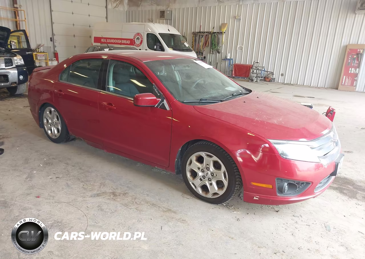 2010 Ford Fusion Se VIN:3FAHP0HA2AR141929 - 1