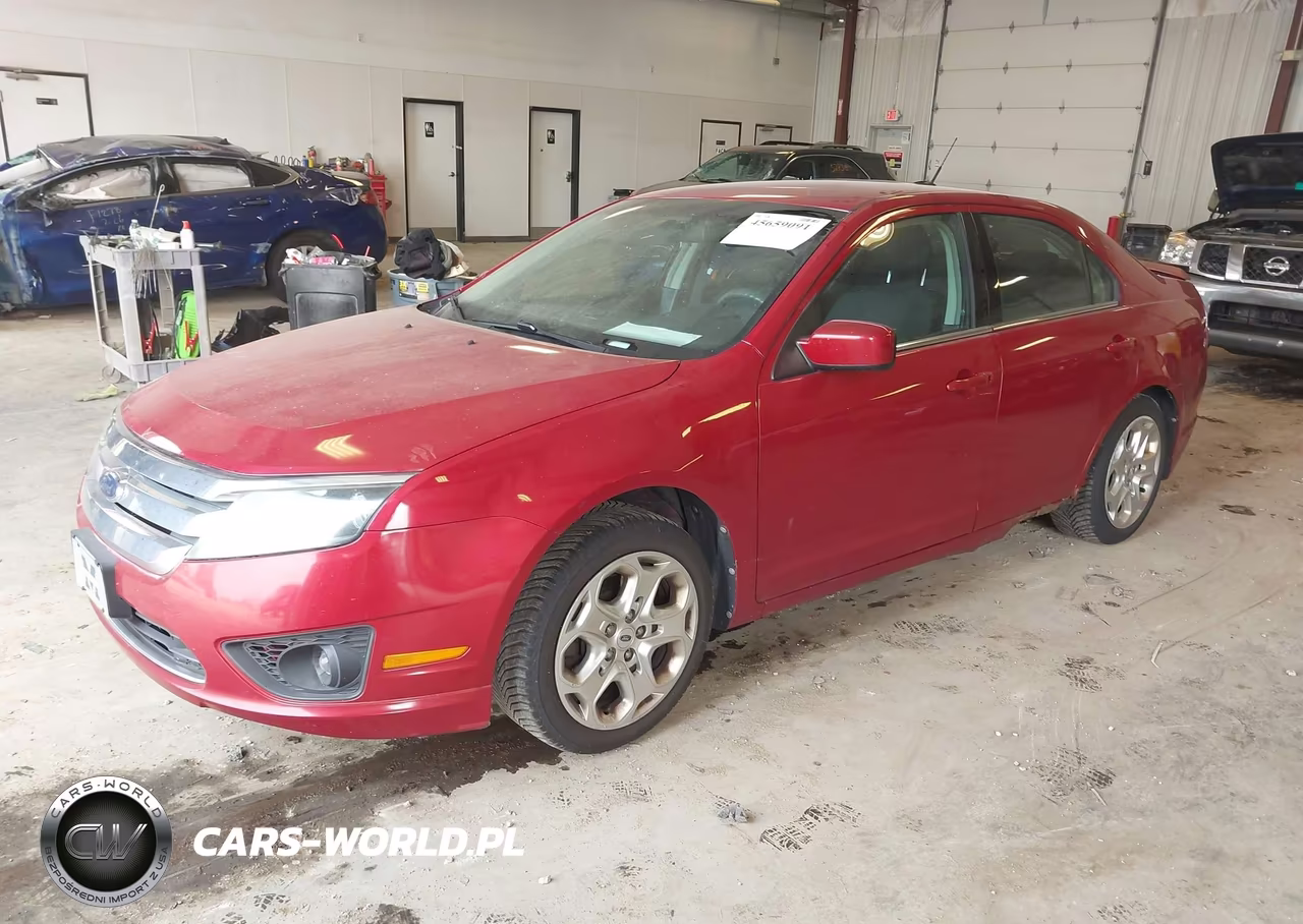 2010 Ford Fusion Se VIN:3FAHP0HA2AR141929 - 2