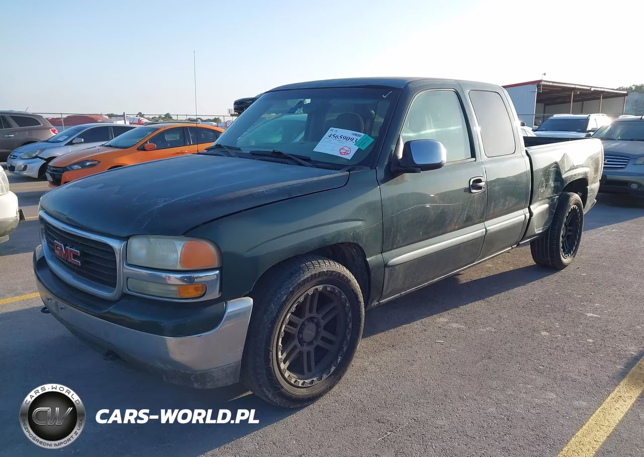2002 GMC Sierra 1500 Sle VIN:2GTEC19V621401853 - 2