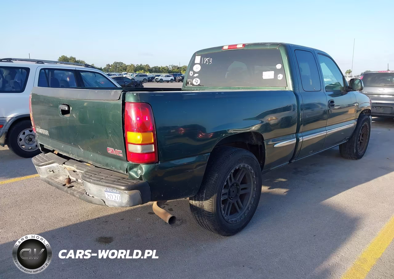 2002 GMC Sierra 1500 Sle VIN:2GTEC19V621401853 - 4