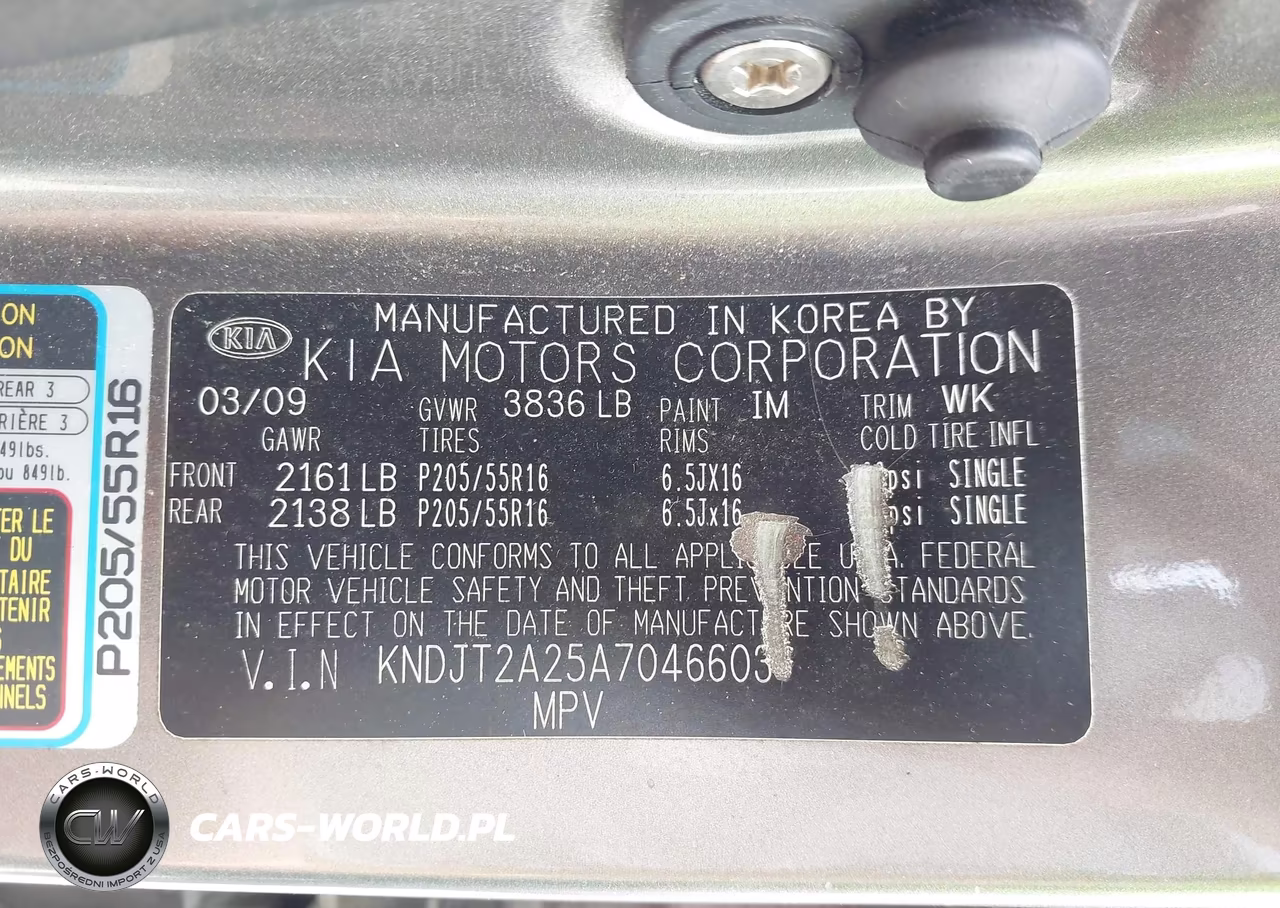 2010 Kia Soul + VIN:KNDJT2A25A7046603 - 9