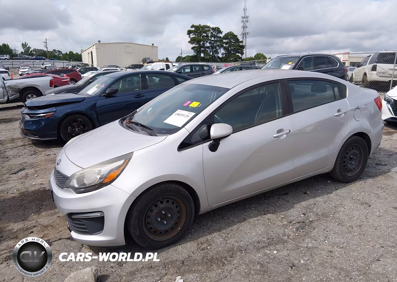 2016 Kia Rio Lx VIN:KNADM4A37G6586318 - 2