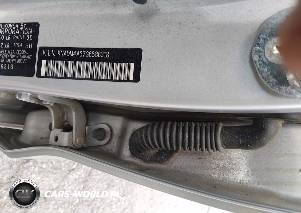 2016 Kia Rio Lx VIN:KNADM4A37G6586318 - 9