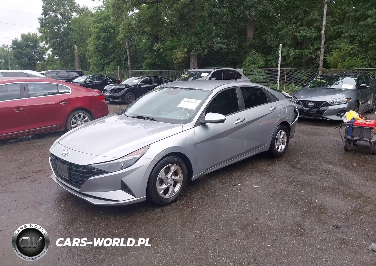 2021 Hyundai Elantra Se VIN:5NPLL4AG2MH027460 - 2