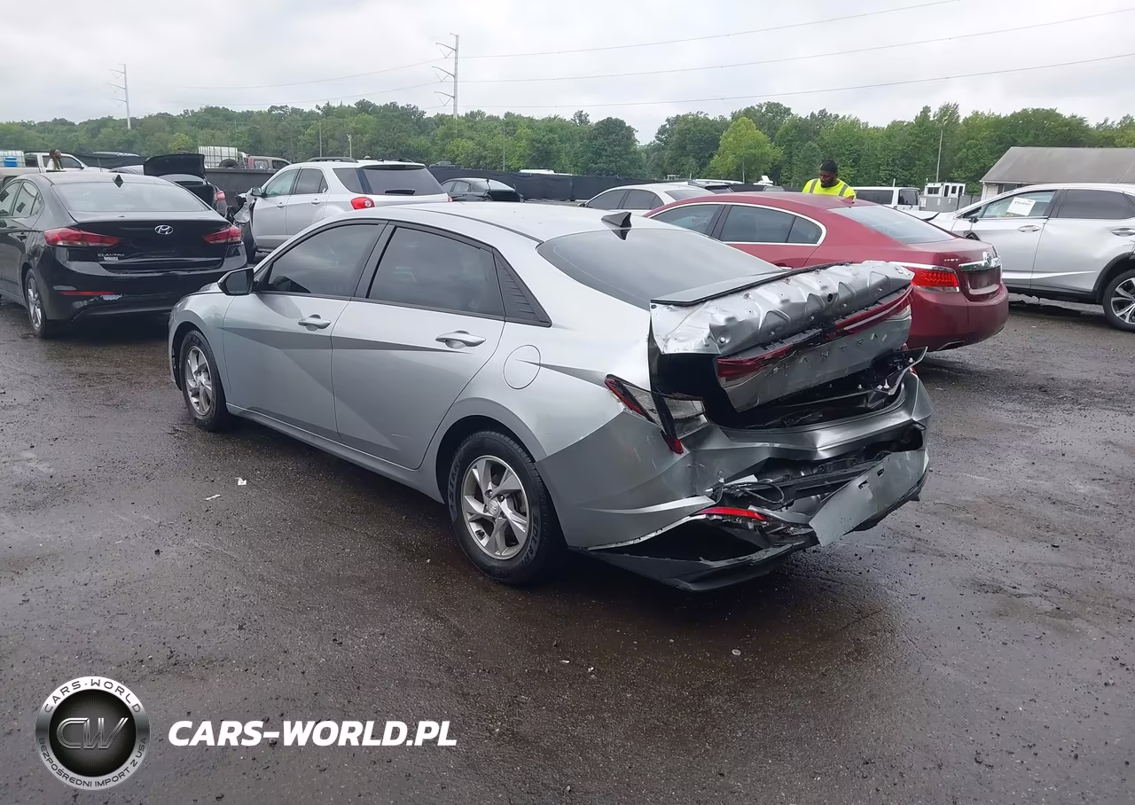 2021 Hyundai Elantra Se VIN:5NPLL4AG2MH027460 - 3