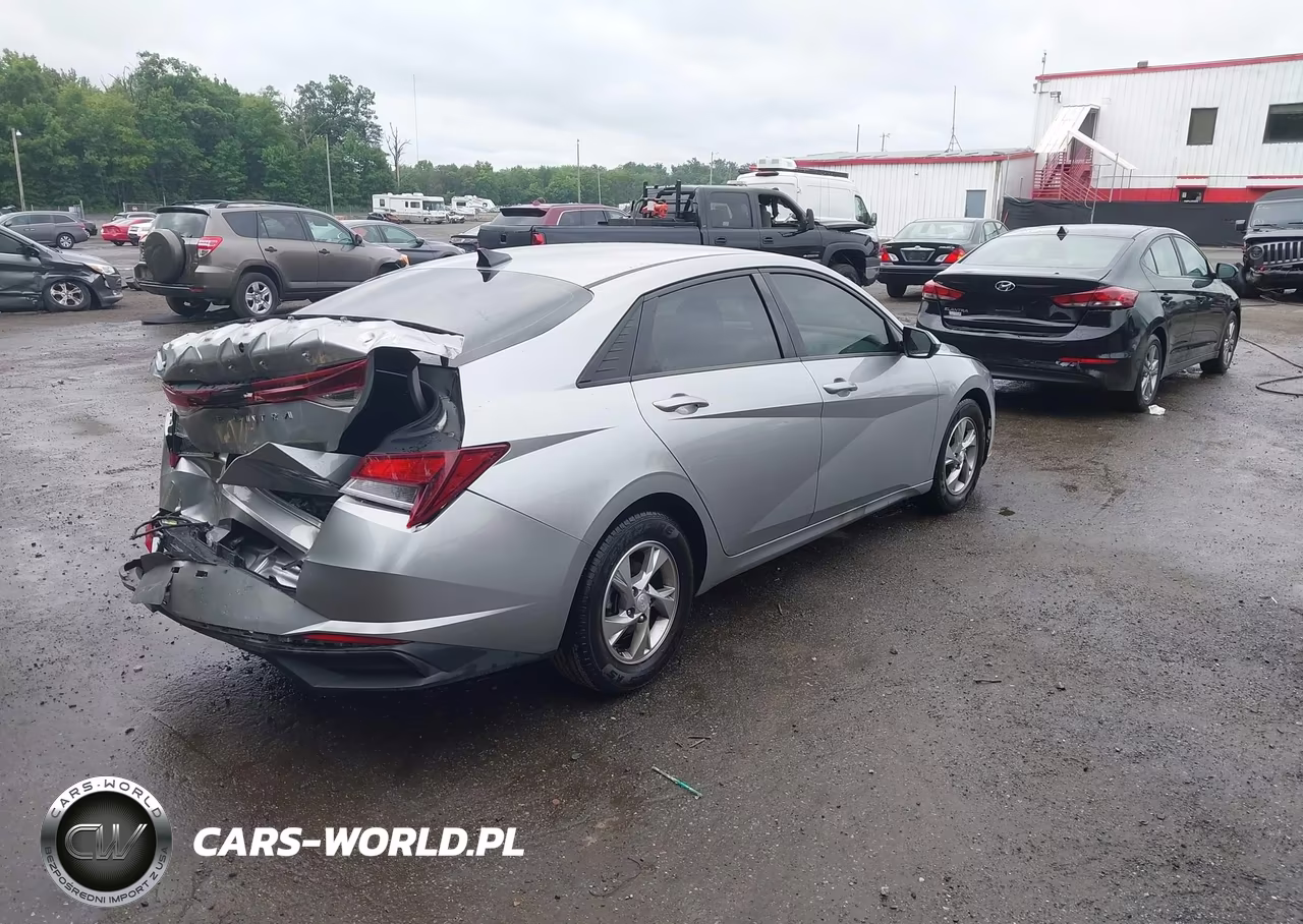 2021 Hyundai Elantra Se VIN:5NPLL4AG2MH027460 - 4