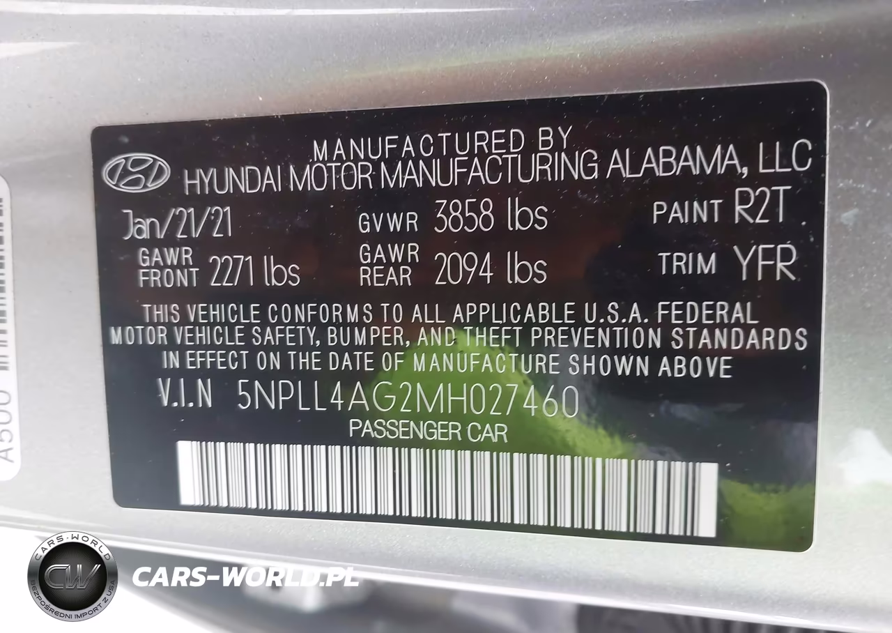 2021 Hyundai Elantra Se VIN:5NPLL4AG2MH027460 - 9