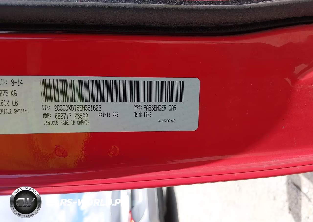 2014 Dodge Charger R-T VIN:2C3CDXDT5EH351623 - 9