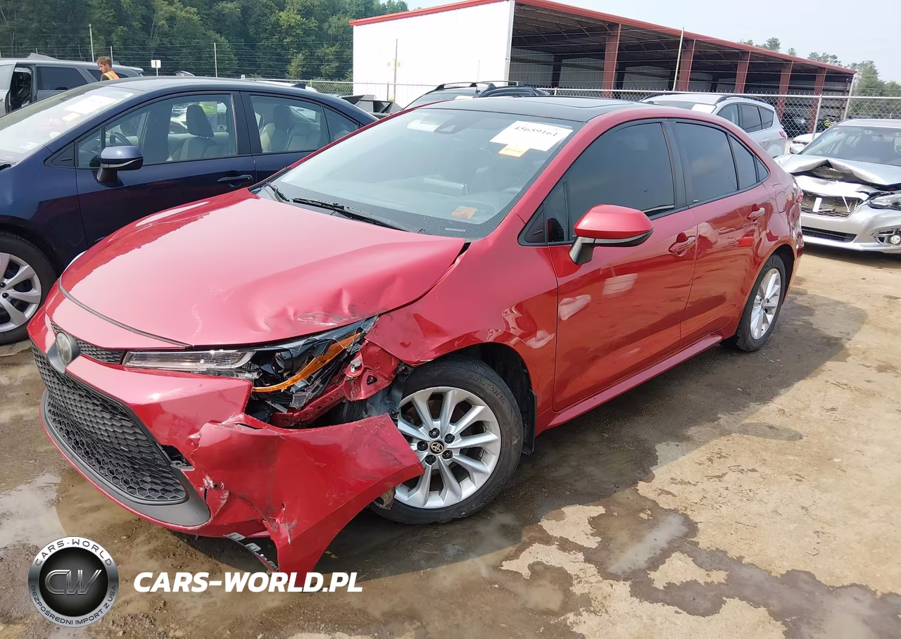 2020 Toyota Corolla Le VIN:JTDHPRAE8LJ063326 - 2