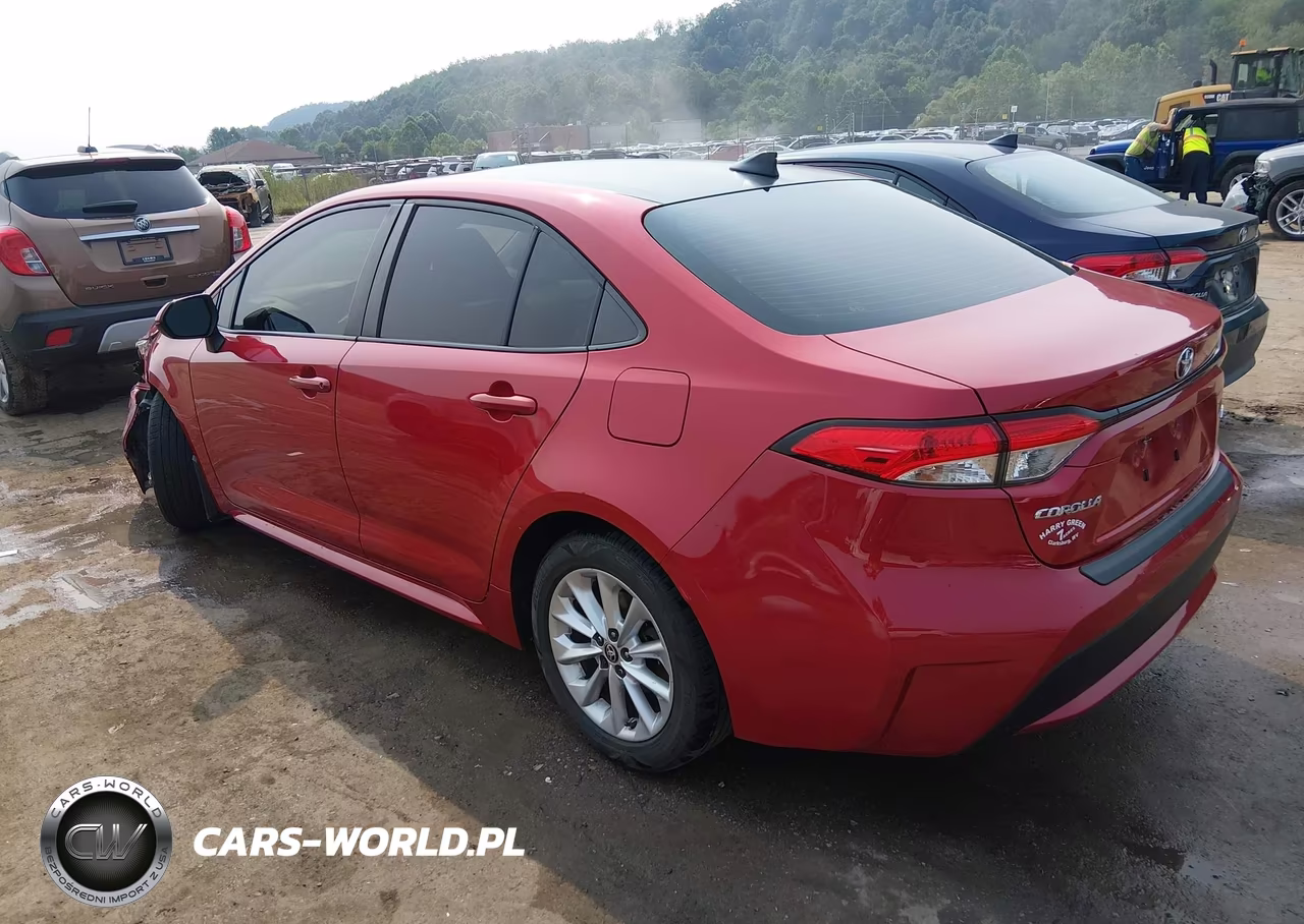 2020 Toyota Corolla Le VIN:JTDHPRAE8LJ063326 - 3