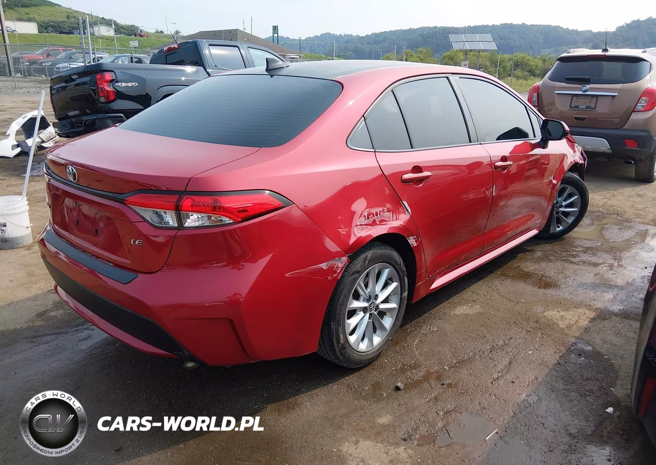 2020 Toyota Corolla Le VIN:JTDHPRAE8LJ063326 - 4