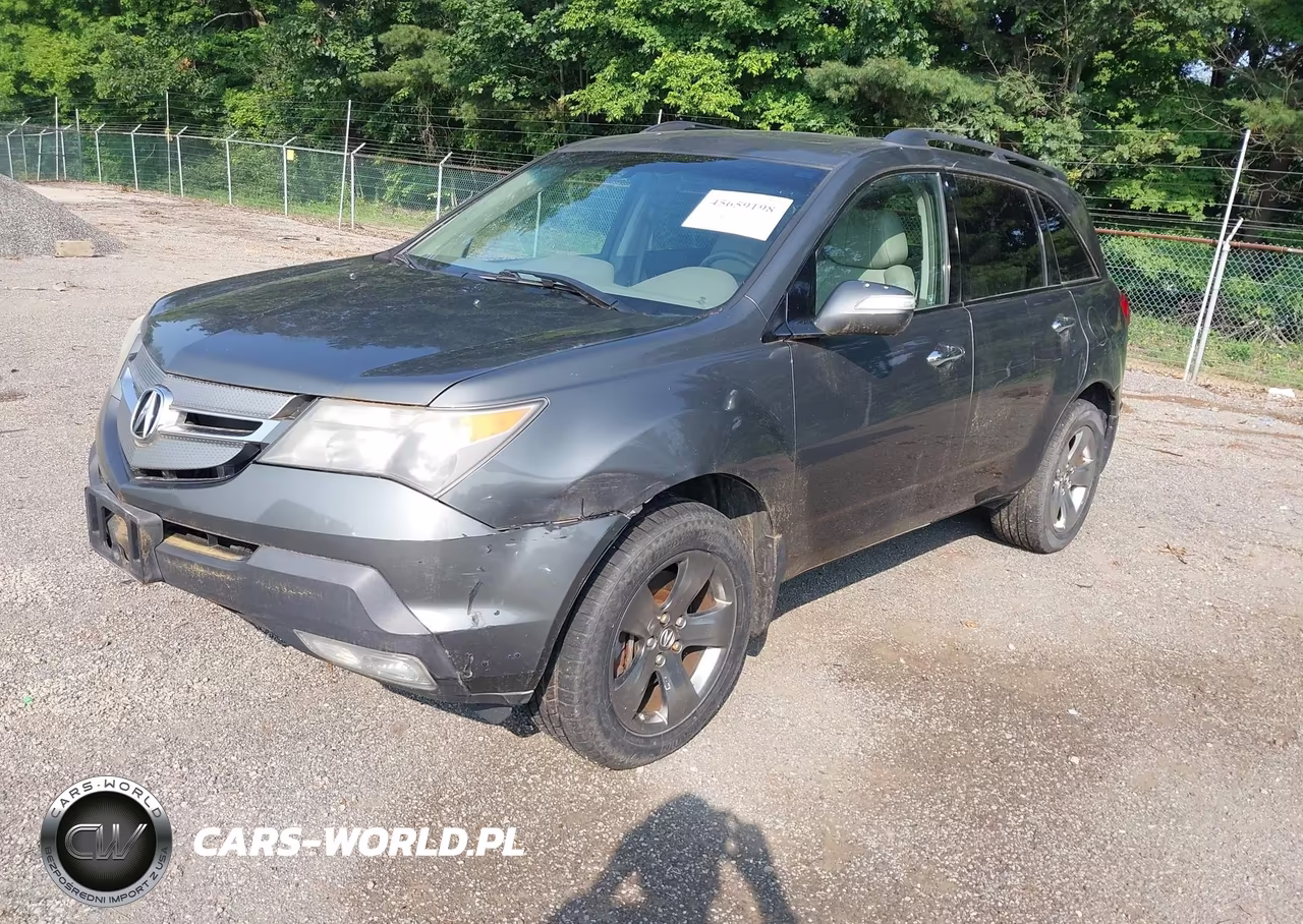 2007 Acura Mdx Sport Package VIN:2HNYD28877H527501 - 2